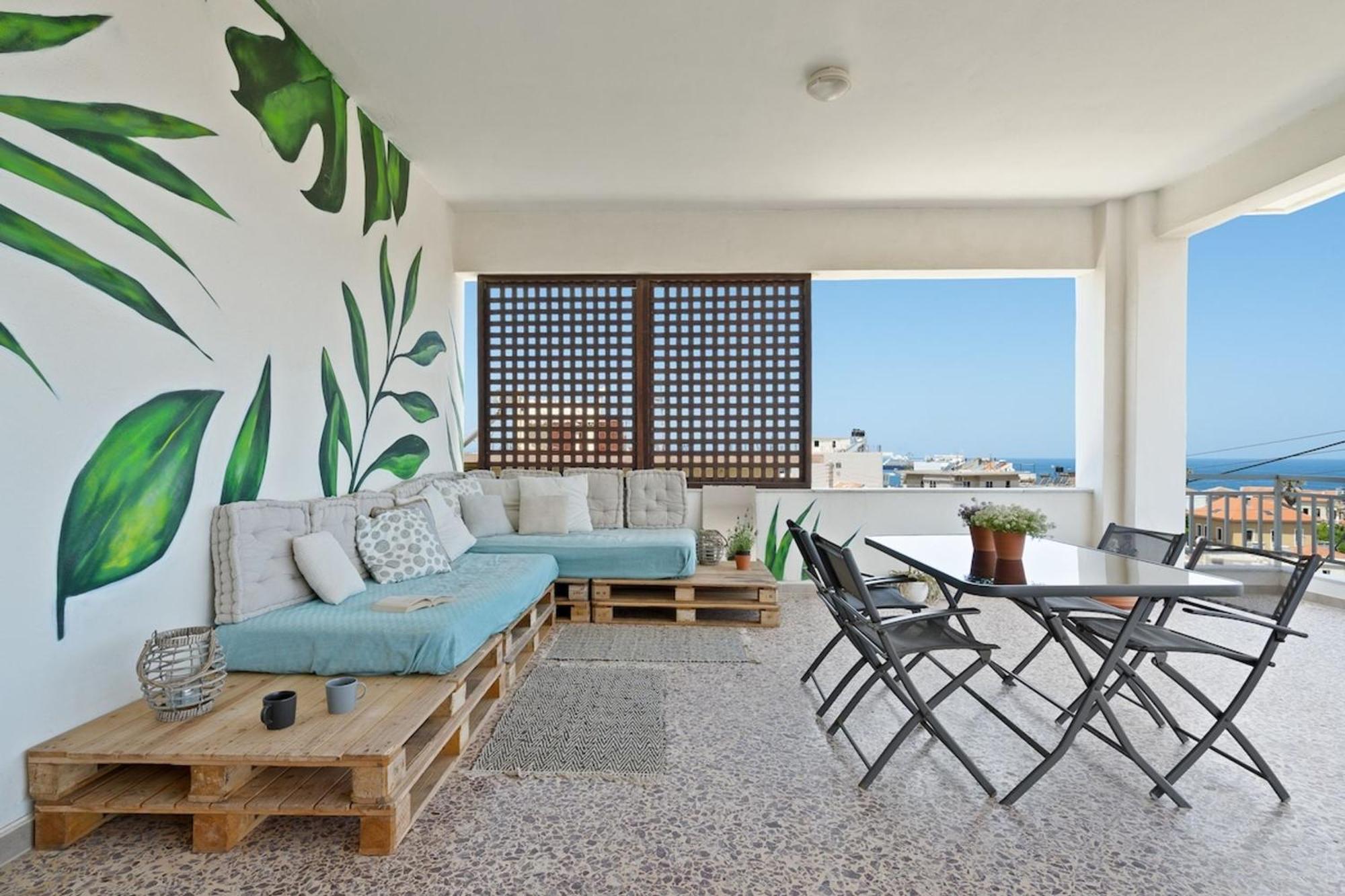 Sea City And Mountain View Apartment Chania  Екстер'єр фото